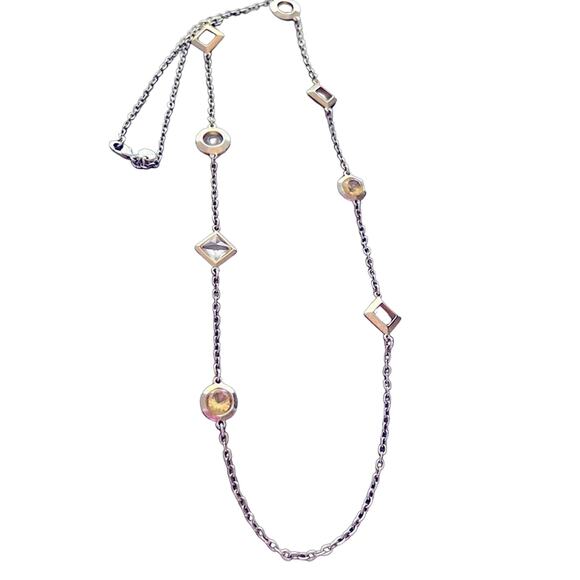 Loft 2 Tone Necklace - Picture 1 of 9